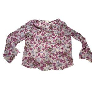 J. Jill Floral Blouse Multicolor Size 16